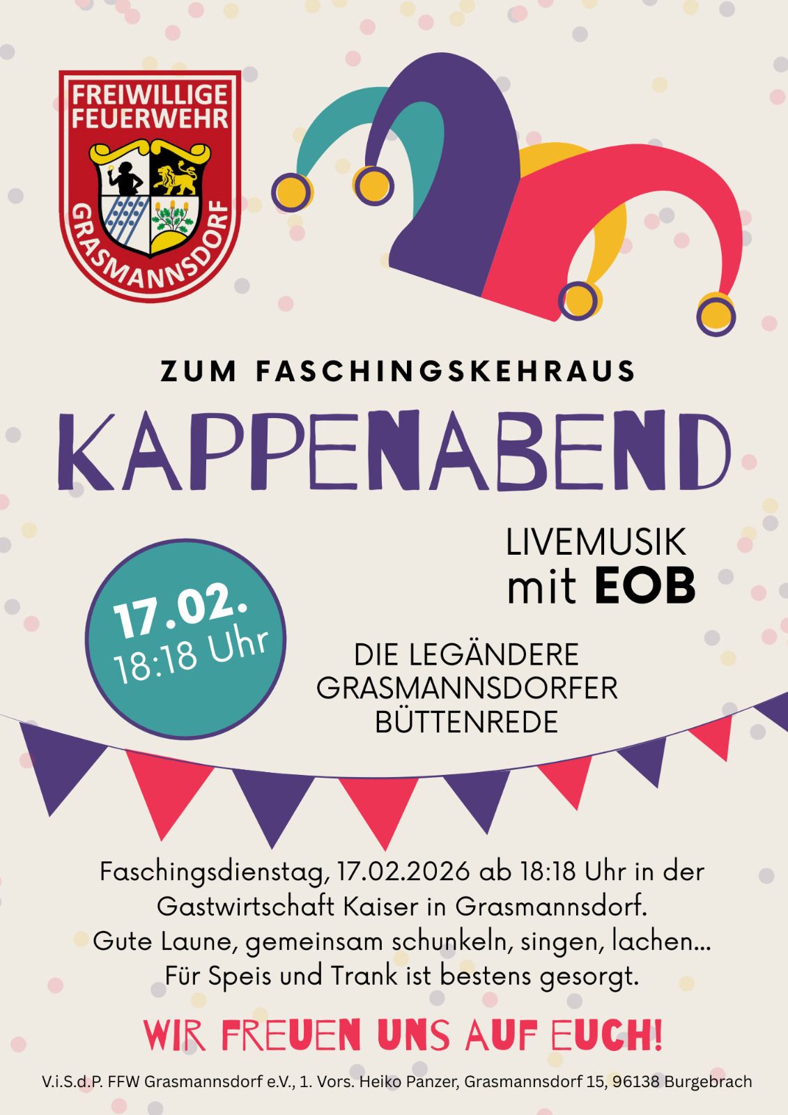 Kappenabend der FFW